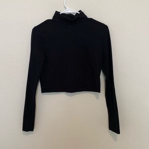 crop turtle neck